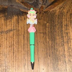 Cute Green and Pink  Pen